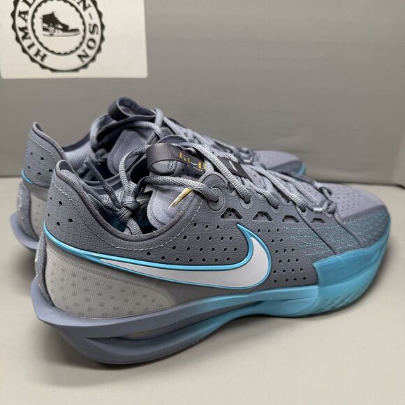 Nike Air Zoom GT Cut 3 Ashen Slate Grey Baltic Blue DV2913-402 Men Size 8.5 NEW - Picture 5 of 12